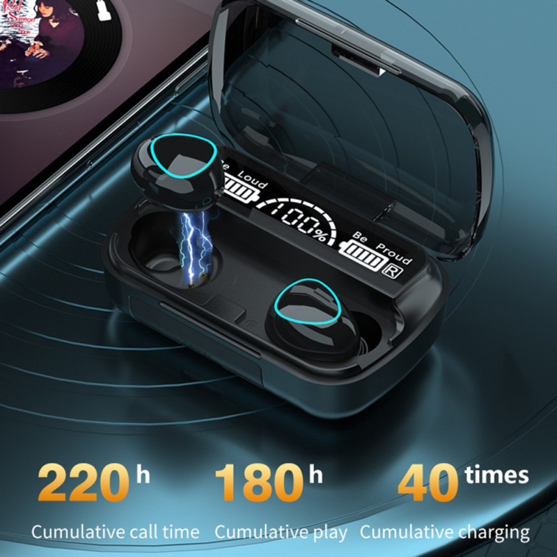 M10 TWS Wireless Earphones - Image 2